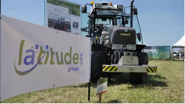 KIT TRACTEUR AUTONOME AU SALON NATUP OUTDOOR